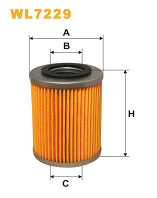 WIX FILTERS Öljynsuodatin WL7229